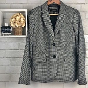 Talbots | Black & White Blazer
